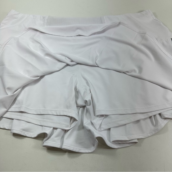 NWT Lucky in Love White Athletic Skirt / Scort XL - Picture 6 of 8